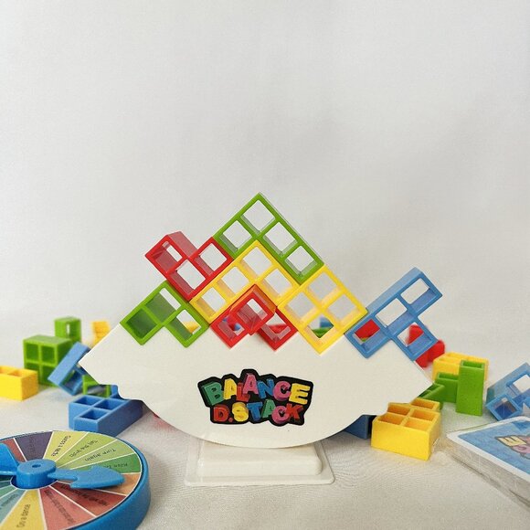 48 Pcs Swing Stack Child Balance Building Toy Brain Game Building Block - Picture 1 of 6